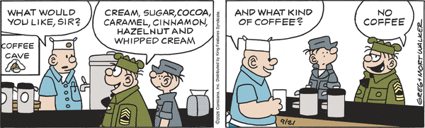 Beetle Bailey for 9/21/2026