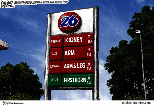 Michael Ramirez for 9/22/2026