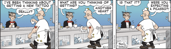 Blondie for 10/1/2026