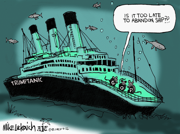 Mike Luckovich for 10/4/2026