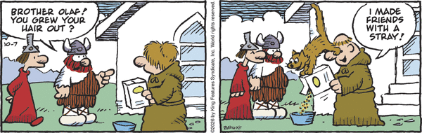 Hagar the Horrible for 10/7/2026