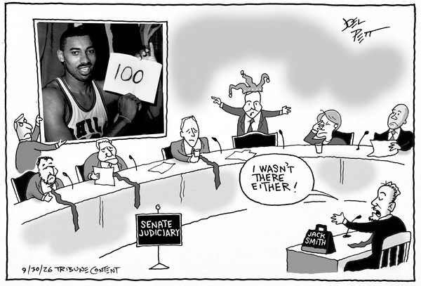Joel Pett for 9/30/2026