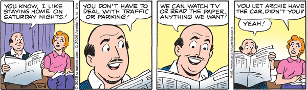 Archie for 10/8/2026