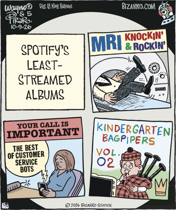 Bizarro for 10/9/2026