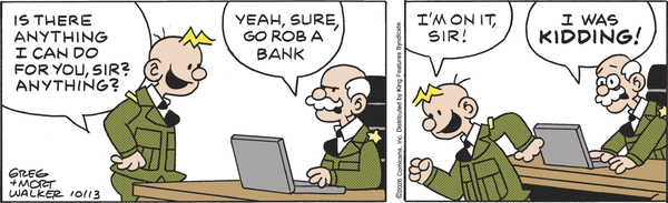 Beetle Bailey for 10/13/2026