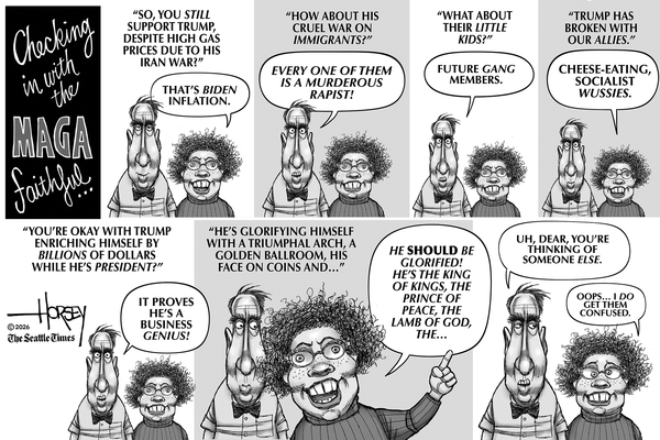 David Horsey for 10/7/2026