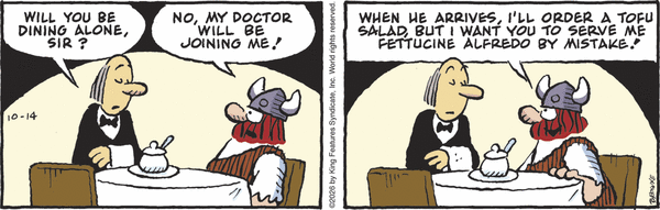Hagar the Horrible for 10/14/2026