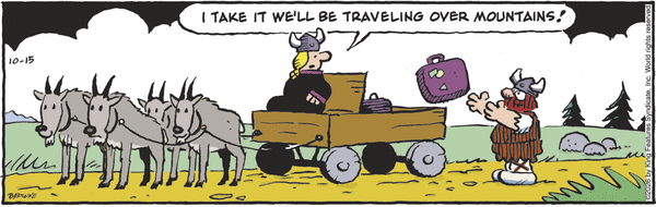 Hagar the Horrible for 10/15/2026