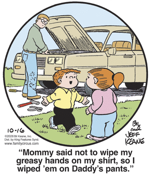 Family Circus for 10/16/2026