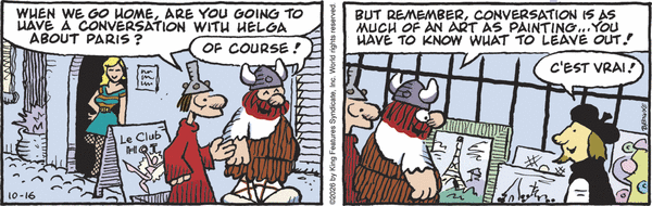 Hagar the Horrible for 10/16/2026