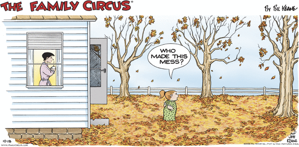 Family Circus for 10/18/2026