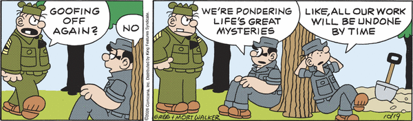 Beetle Bailey for 10/19/2026