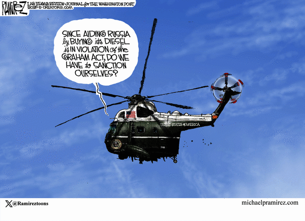 Michael Ramirez for 10/16/2026