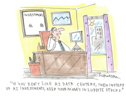 Luddite Stocks for AI Data Center Critics