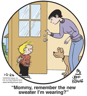Family Circus for 10/26/2026