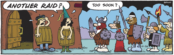 Hagar the Horrible for 10/26/2026