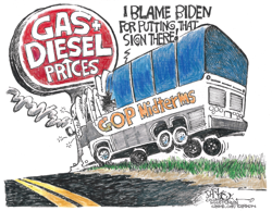 GOP Blames Biden for Gas Prices