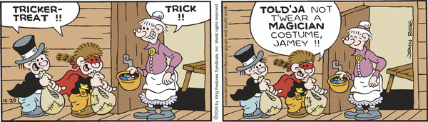 Barney Google And Snuffy Smith for 10/29/2026