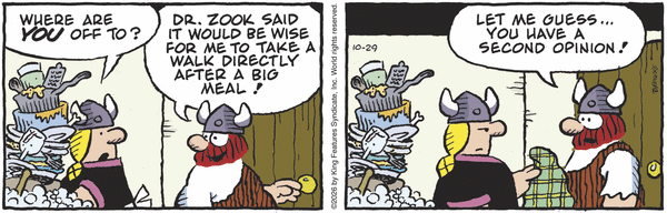 Hagar the Horrible for 10/29/2026