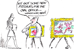 Oval Office Artwork Review