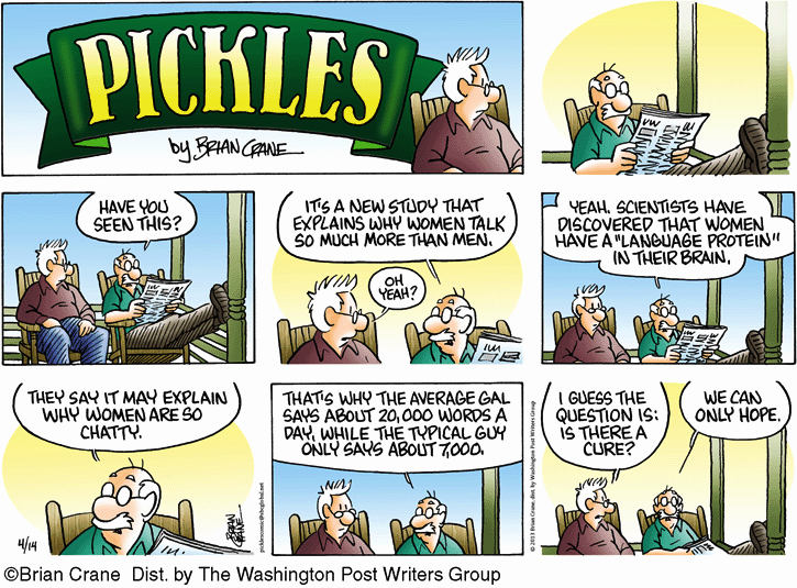 Pickles for 4/14/2013 | Pickles | Comics | ArcaMax Publishing