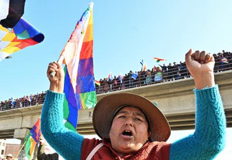 Aizar Raldes/AFP/Getty Images North America/TNS