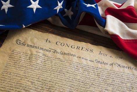 Declaration of Independence. Dreamstime/TCA