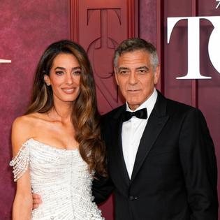 Bang Showbiz / Amal Clooney:' I feel so incredibly lucky to share every day with George'.