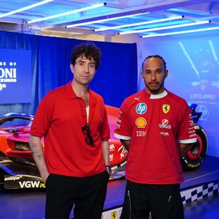 Bang Showbiz / Nick Grimshaw and Lewis Hamilton at The House of Peroni Nastro Azzurro 0.0