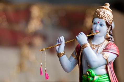 Lord Krishna. An idol of the Hindu God - Sri Krishna. Dreamstime/TCA