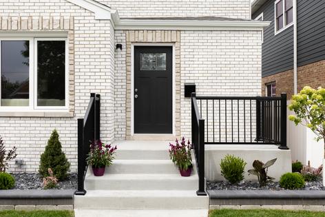 Fence companies sell and install custom ornamental iron fencing, and lumberyards and home centers sell precut railing sections and components. (Dreamstime/TCA)