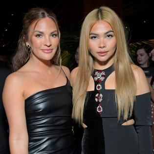 Bang Showbiz / Becca Tilley shocked by Hayley Kiyoko's proposal at nudist beach