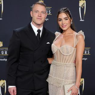 Bang Showbiz / Christian McCaffrey and Olivia Culpo have welcomed a baby girl