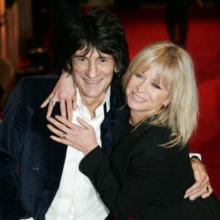Bang Showbiz / Ronnie Wood and Jo Wood when married