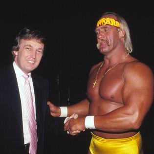 Bang Showbiz / Donald Trump and wrestlers Vince McMahon and The Undertaker have added to the flood of tributes to Hulk Hogan
