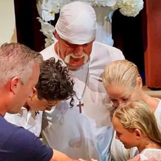 Bang Showbiz / Hulk Hogan spent the last two years of his life fully embracing his Christian faith