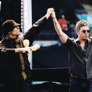 Bang Showbiz / Oasis brothers Liam Gallagher and Noel Gallagher