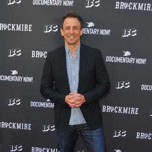 Bang Showbiz / Seth Meyers has hosted his show for 11 years