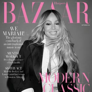 Bang Showbiz / Mariah Carey courtesy of Harper's Bazaar UK/Alexi Lubomirski