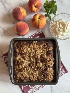 A touch of cardamom in almost any peach recipe adds a unique flavor. (JeanMarie Brownson/TCA)