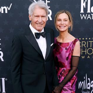 Bang Showbiz / Harrison Ford has one rule for working with wife