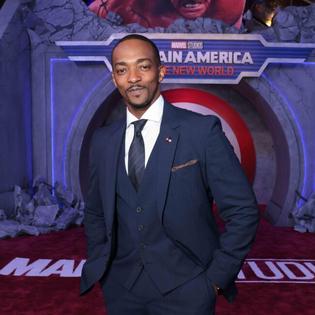 Bang Showbiz / Anthony Mackie is a good luck charm.