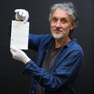 Bang Showbiz / Handwritten Fleetwood Mac lyrics are being auctioned