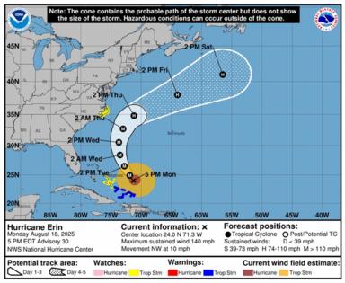 National Hurricane Center/TNS/TNS