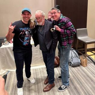 Bang Showbiz / Damien Leone, Robert Englund and David Howard Thornton / Credit: X