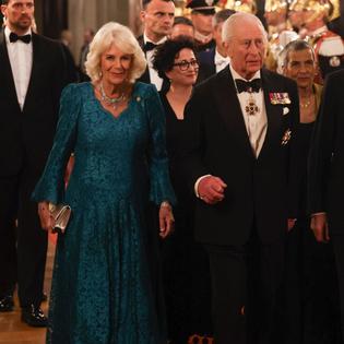 Bang Showbiz / King Charles and Queen Camilla have expressed their' deepest admiration for the unbreakable courage of the Ukrainian people'.