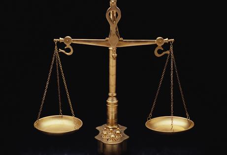 Scales of justice. Dreamstime/TCA