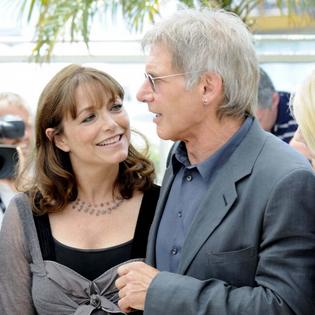 Bang Showbiz / Karen Allen with Harrison Ford at a Kingdom of the Crystal Skull event in 2008