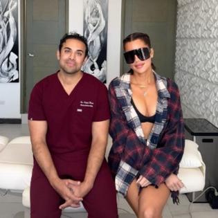 Bang Showbiz / Khloe Kardashian has paid a visit to the same clinic her sister had stem cell therapy