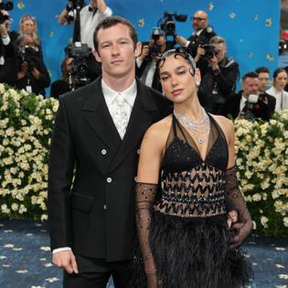 Bang Showbiz / Callum Turner and Dua Lipa recently announced their engagement.